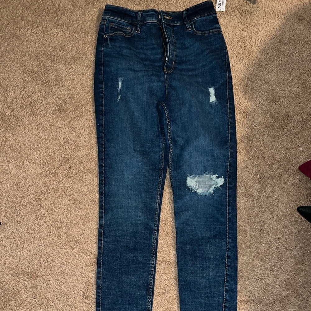 Old Navy Rockstar Super Skinny Extra High Rise Jeans. Brand New. Size 6